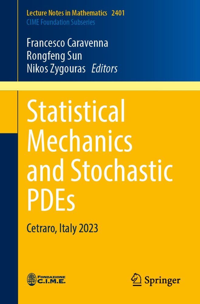 Statistical Mechanics and Stochastic PDEs