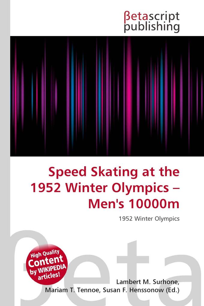 Speed Skating at the 1952 Winter Olympics - Men's 10000m