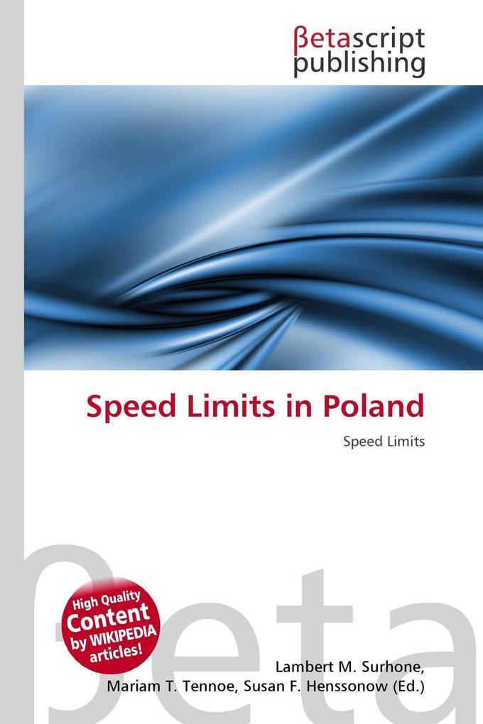 Speed Limits in Poland