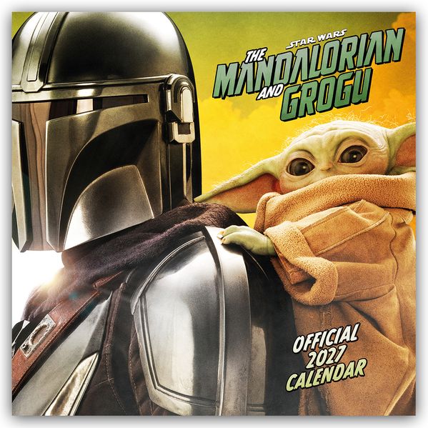 Star Wars - The Mandalorian and Grogu Movie 2027 - Wandkalender