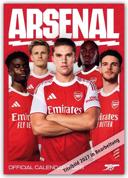 Arsenal London FC 2027 - A3-Posterkalender
