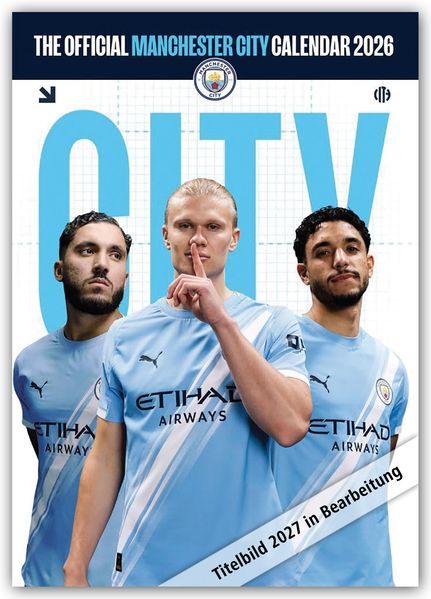 Manchester City FC 2027 - A3-Posterkalender
