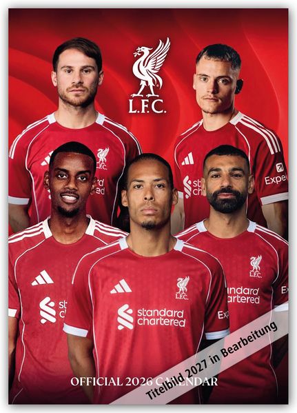 Liverpool FC 2027 - A3-Posterkalender
