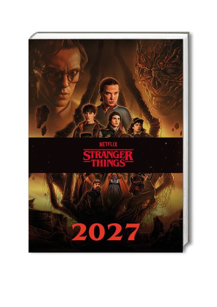 Stranger Things - A5-Tischkalender 2027