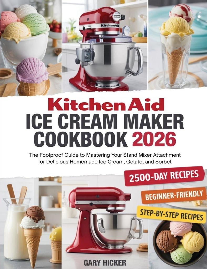 Kitchen Aid Ice Cream Maker Cookbook 2025