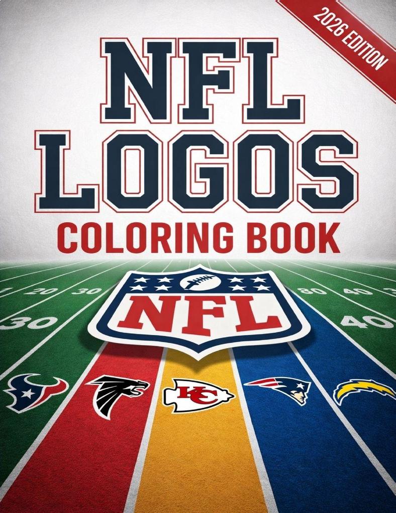 NFL Logos Coloring Book