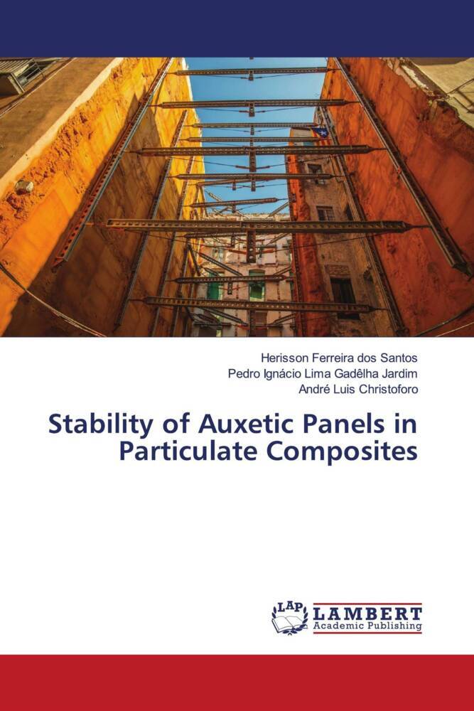 Stability of Auxetic Panels in Particulate Composites