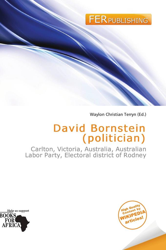 David Bornstein (politician)