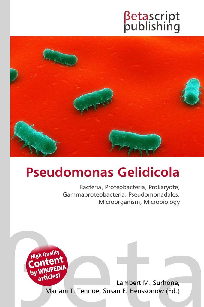Pseudomonas Gelidicola