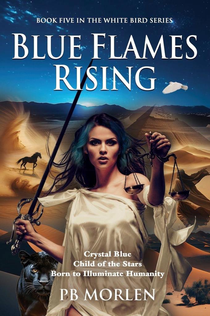 Blue Flames Rising