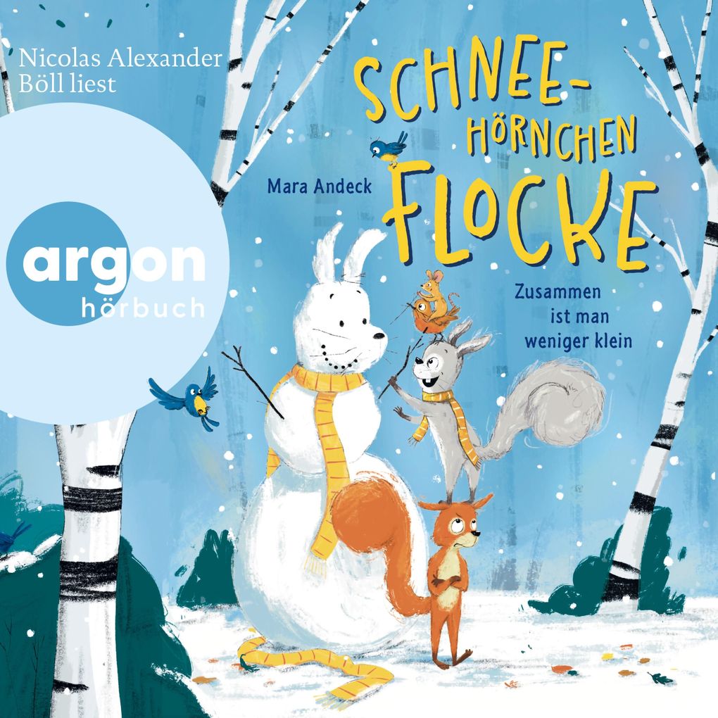 Schneehörnchen Flocke - Zusammen ist man weniger klein