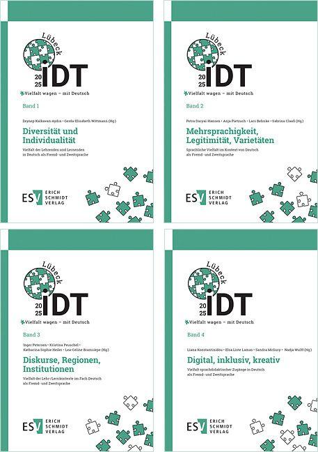 IDT 2025: Vielfalt wagen - mit Deutsch - - Bände 1-4 als Gesamtpaket