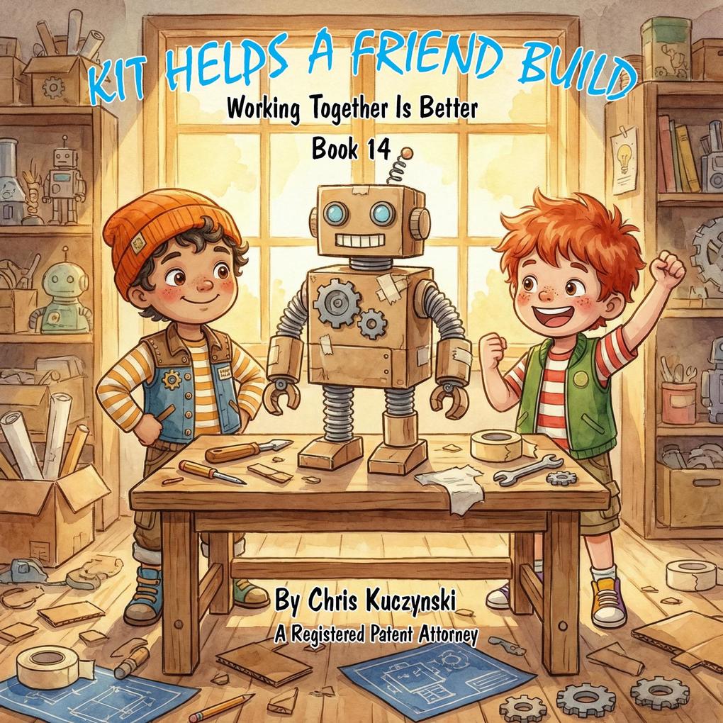 Kit Helps a Friend Build: Working Together Is Better