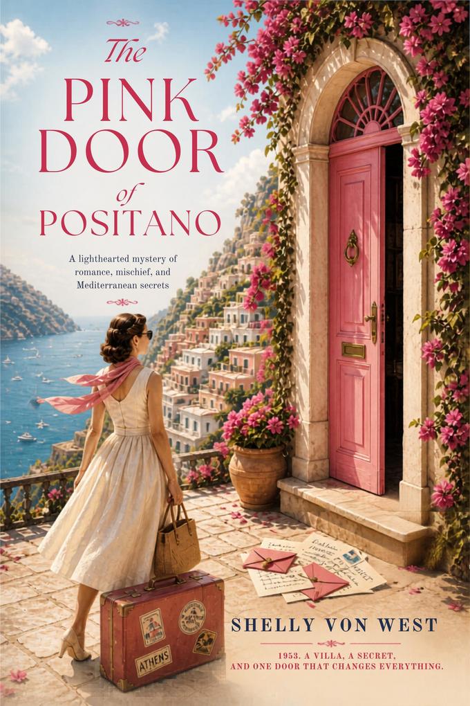 The Pink Door of Positano