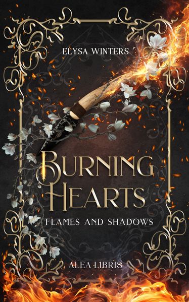 Burning Hearts | Farbschnitt in der 1. Auflage