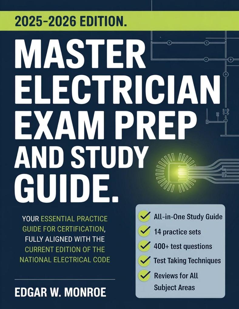 Master Electrician Exam Prep and Study Guide
