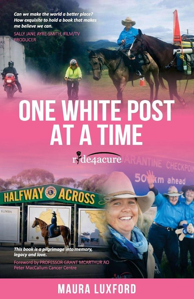 ONE WHITE POST AT A TIME