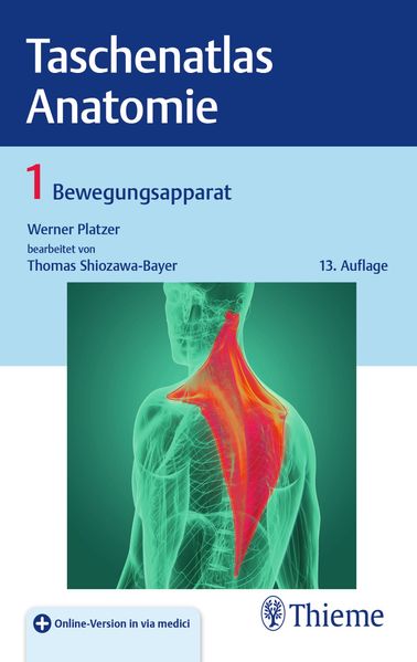 Taschenatlas Anatomie Band 1: Bewegungsapparat