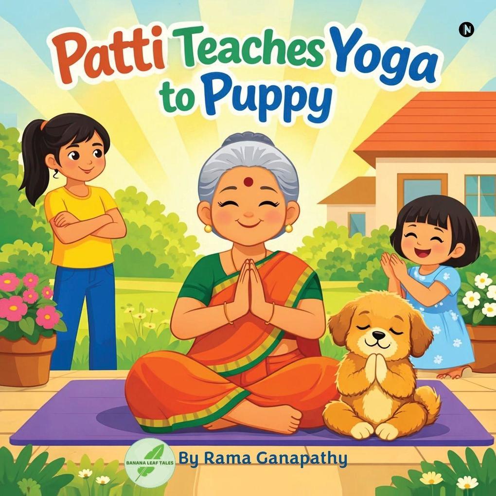 Patti Teaches Yoga to Puppy