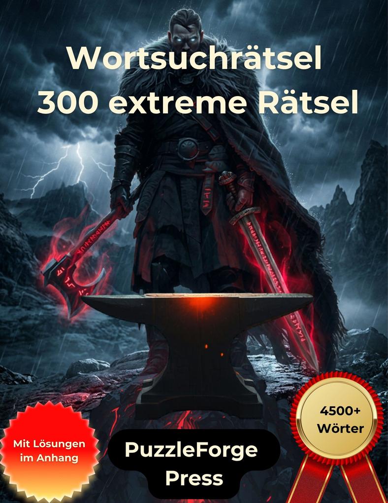 Wortsuchrätsel - 300 extreme Rätsel