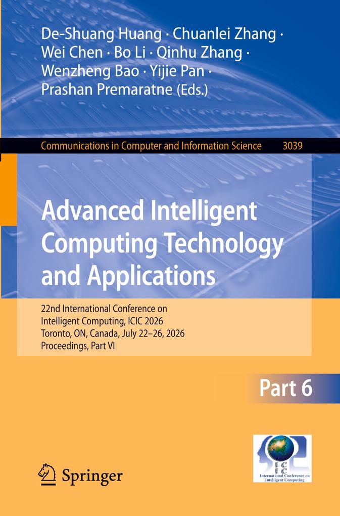 Advanced Intelligent Computing Technology and Applications