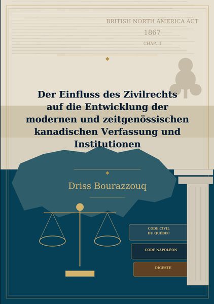 Der Einfluss des Zivilrechts auf die Entwicklung der modernen und zeitgenössischen kanadischen Verfassung und Institutionen