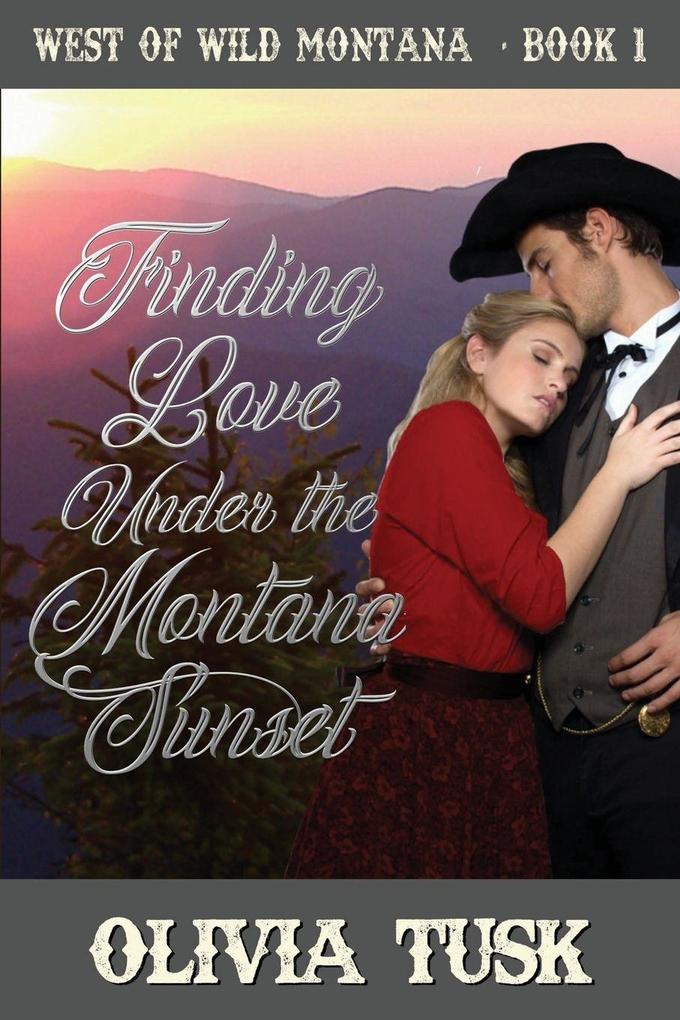 Finding Love Under the Montana Sunset (Large Print)