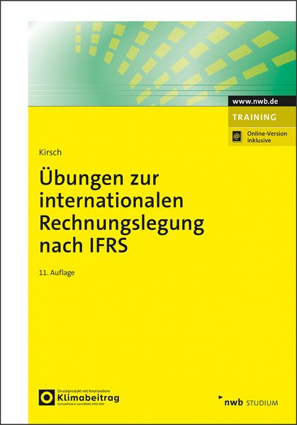 Übungen zur internationalen Rechnungslegung nach IFRS