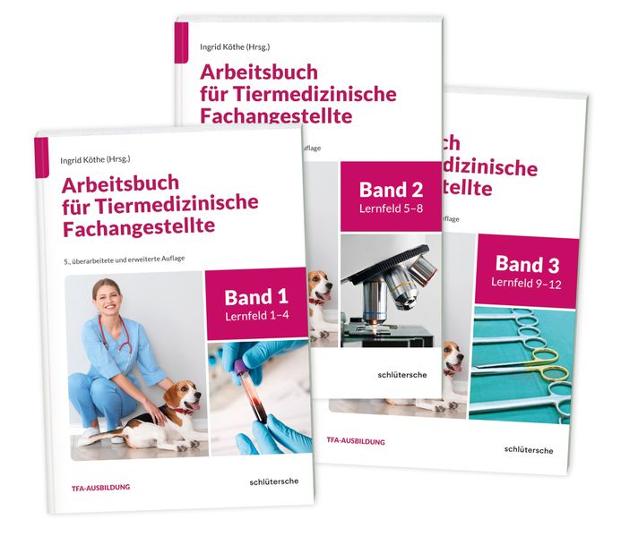 Arbeitsbücher für Tiermedizinische Fachangestellte SET
