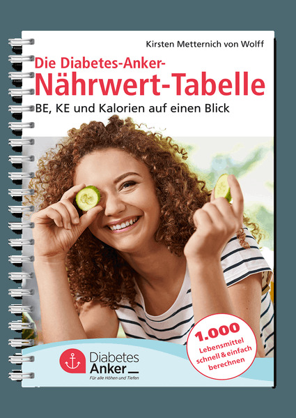 Die Diabetes-Anker-Nährwert-Tabelle