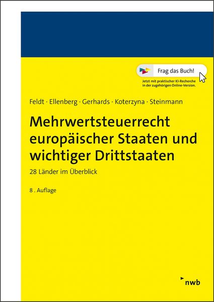 Mehrwertsteuerrecht europäischer Staaten und wichtiger Drittstaaten