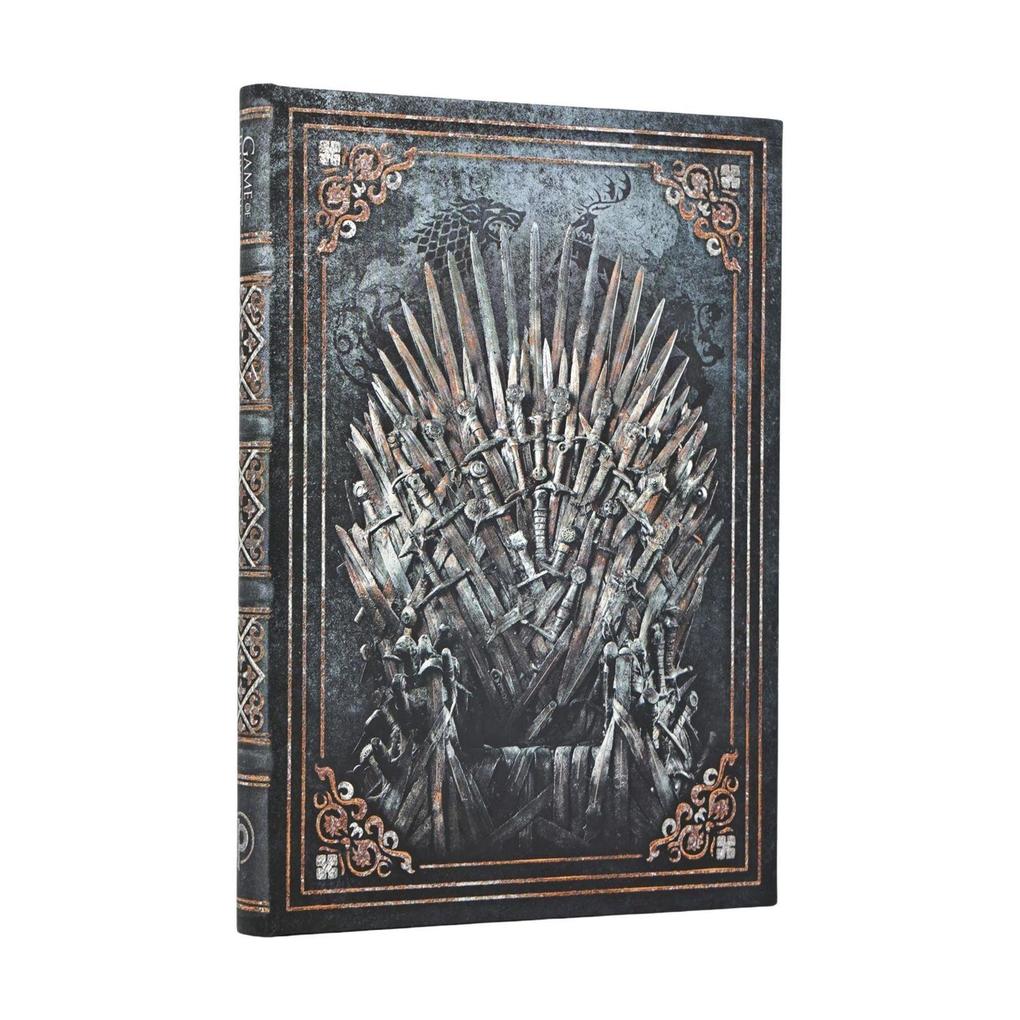 For the Throne (Game of Thrones Collection) Midi Lined Hardcover Journal (Elastic Band Closure)