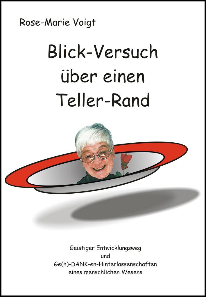 Blick-Versuch über einen Teller-Rand