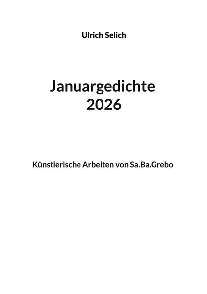 Januargedichte 2026