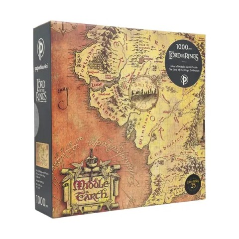 Karte von Mittelerde 1000 Teile Puzzle