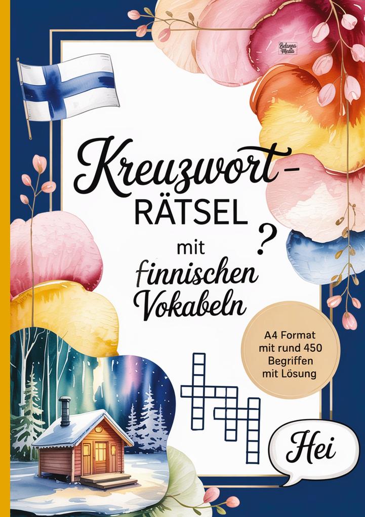 Kreuzworträtsel mit finnischen Vokabeln