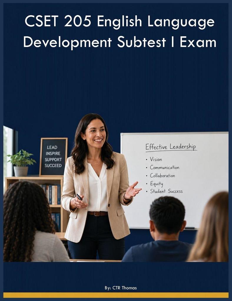 CSET 205 English Language Development Subtest I Exam