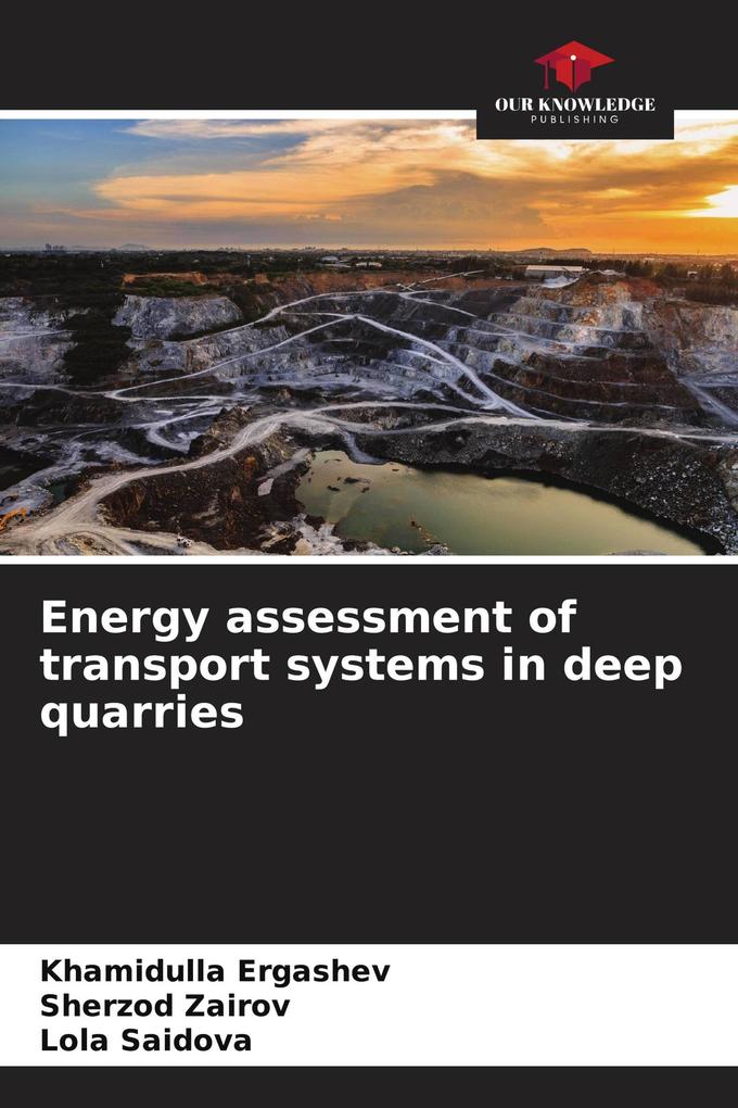 Energy assessment of transport systems in deep quarries