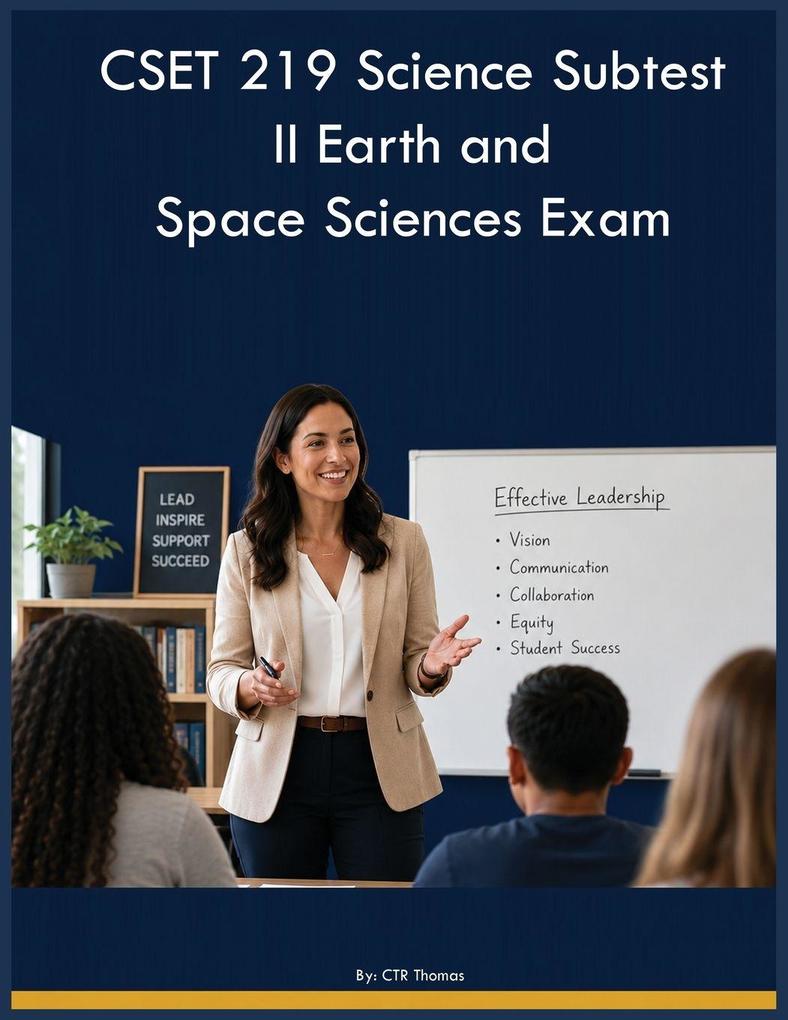 CSET 219 Science Subtest II Earth and Space Sciences Exam