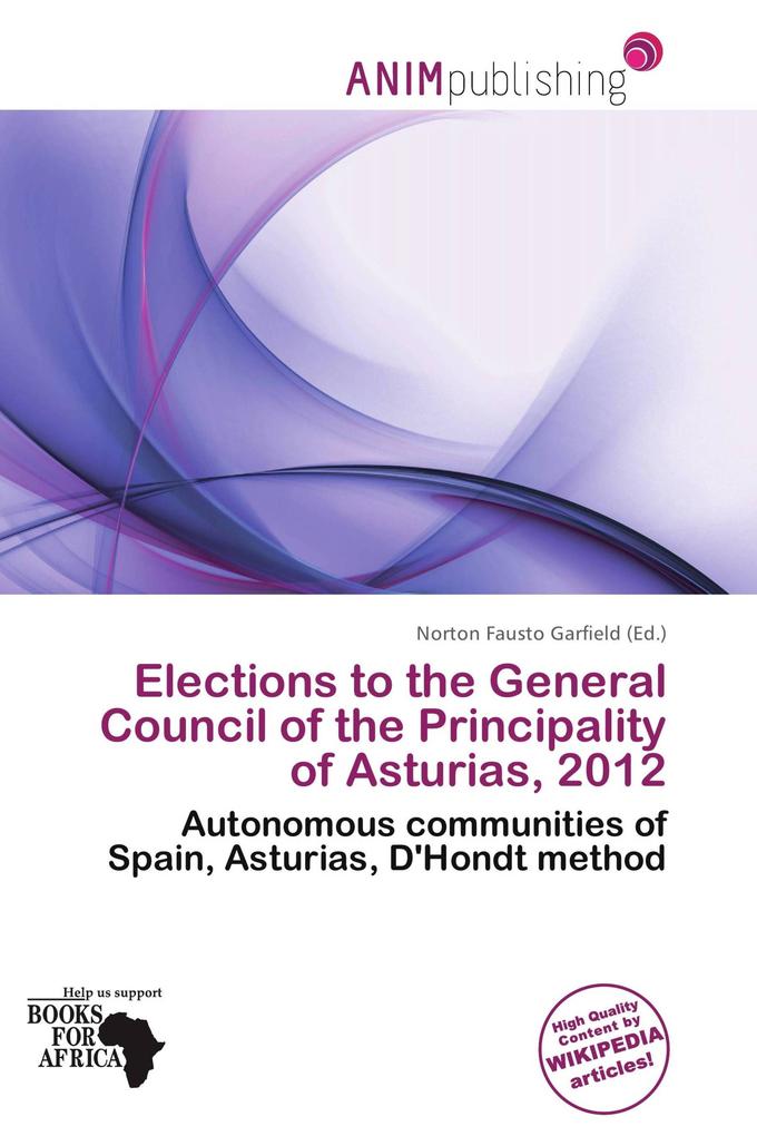 Elections to the General Council of the Principality of Asturias 2012