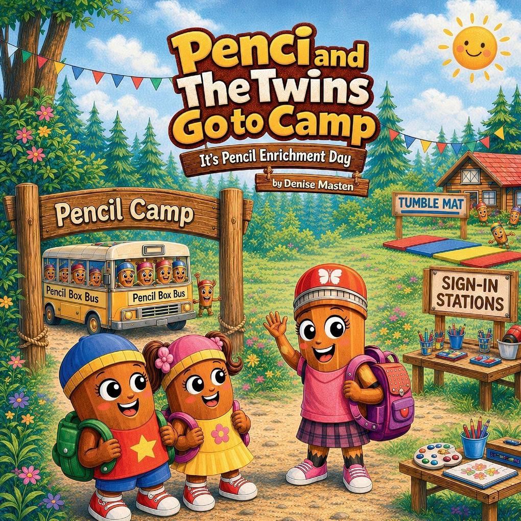 Penci and the Twins Go to Camp