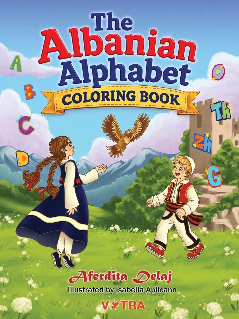 The Albanian Alphabet Coloring Book