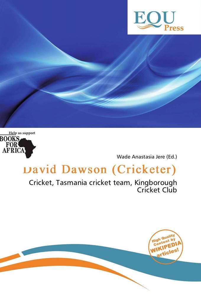 David Dawson (Cricketer)