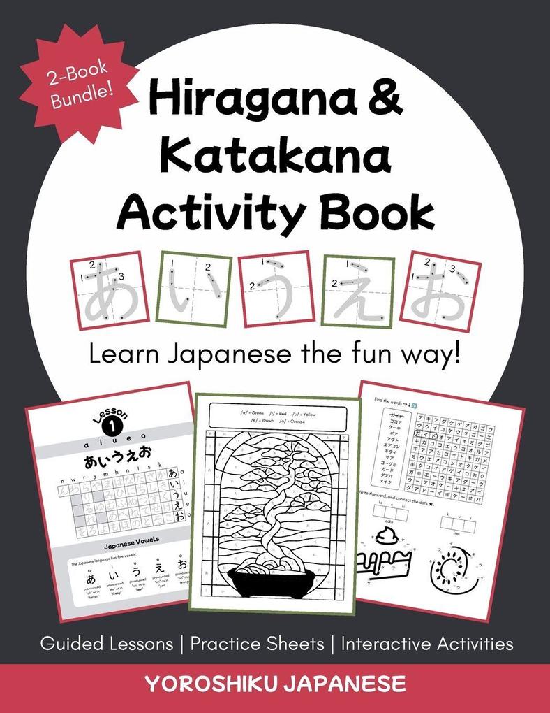 Hiragana and Katakana Activity Book