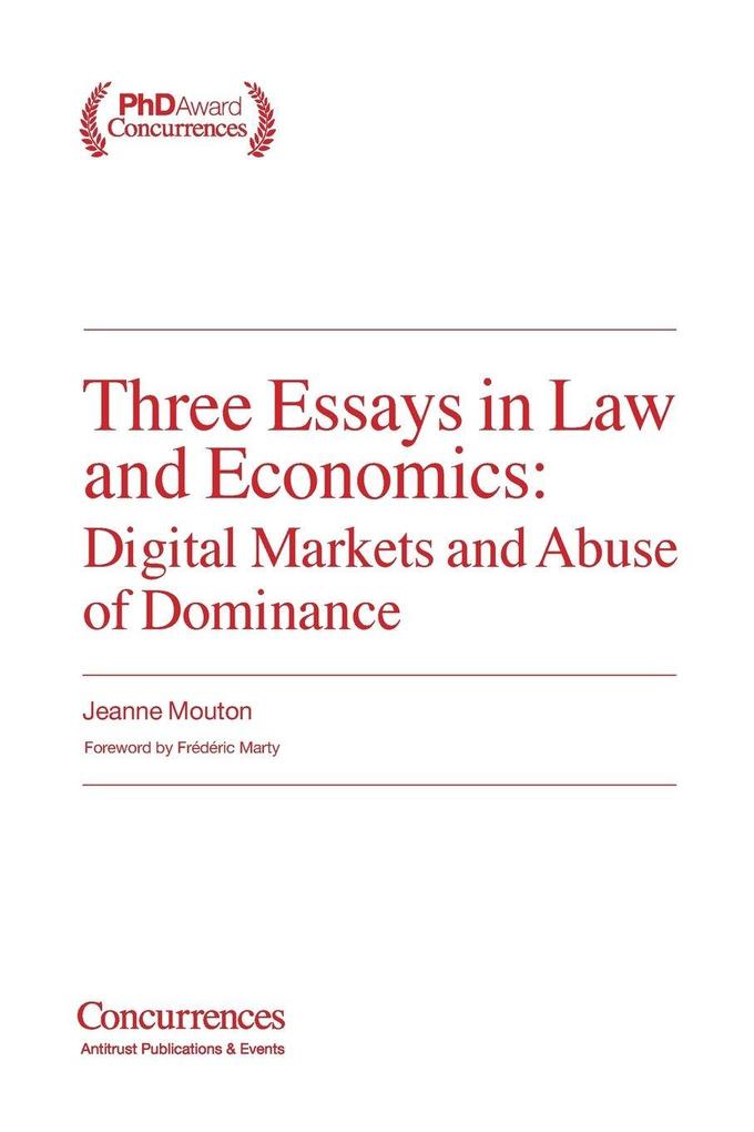 Three Essays in Law and Economics
