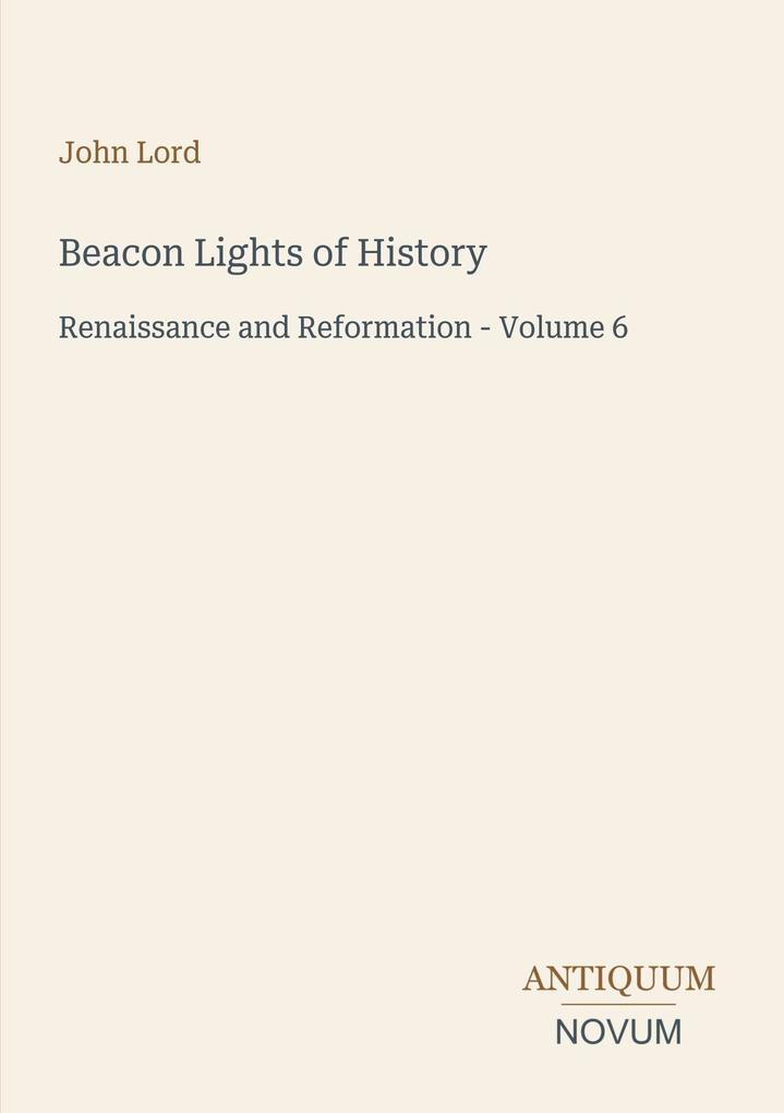Beacon Lights of History
