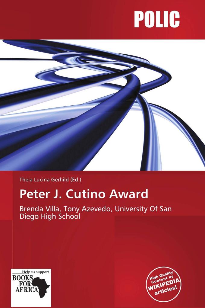 Peter J. Cutino Award