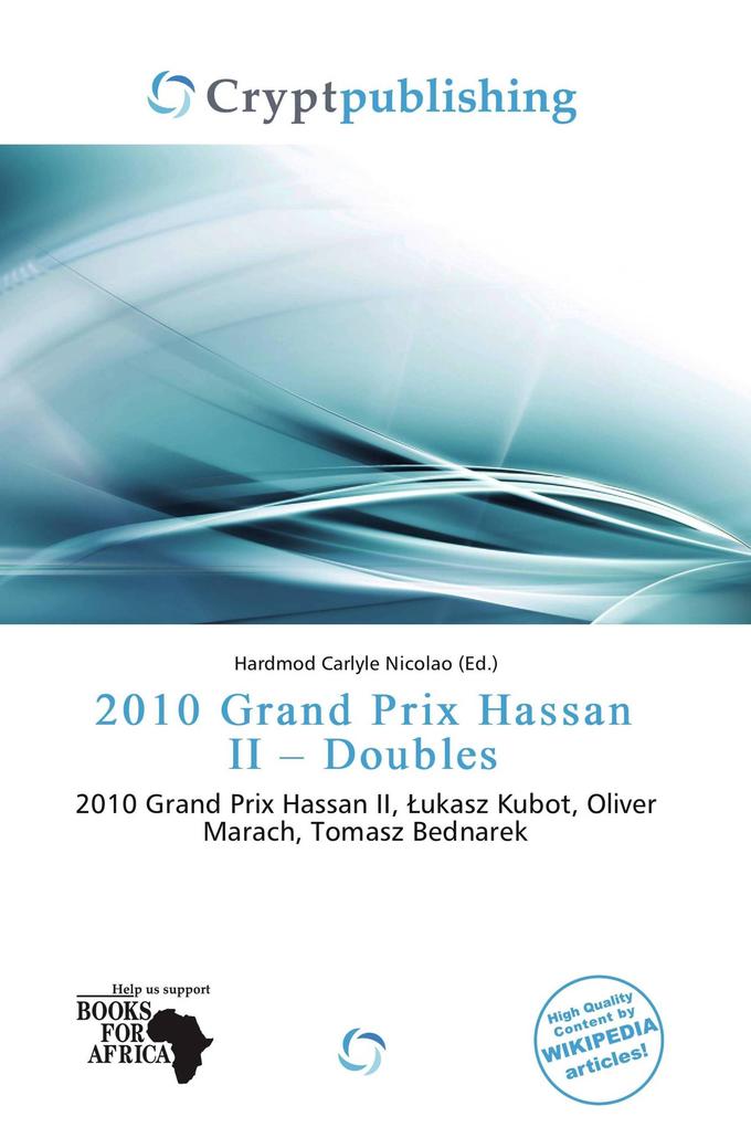 2010 Grand Prix Hassan II - Doubles
