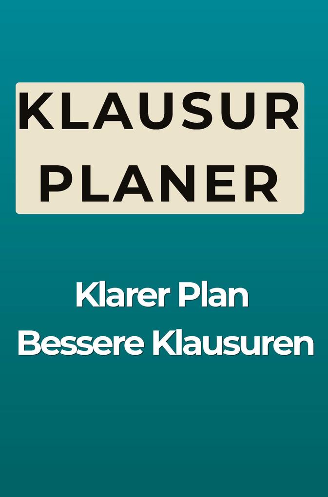 Klausurplaner