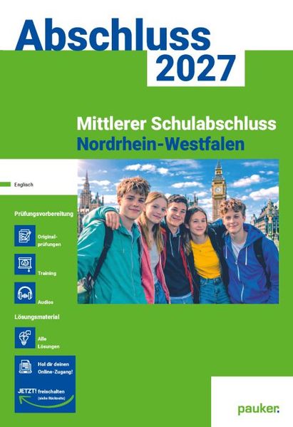 Englisch Mittlerer Schulabschluss NRW | pauker Einzelband 2027